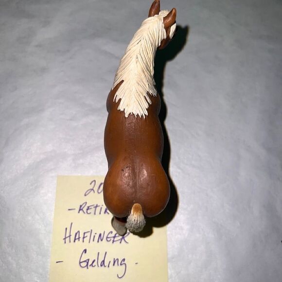 Schleich HAFLINGER STALLION Gelding 13280 Horse Animal Figure 2003 Retired - Picture 4 of 4